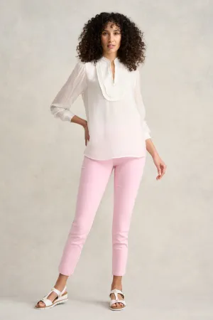 Loop Detail Blouse - Cream