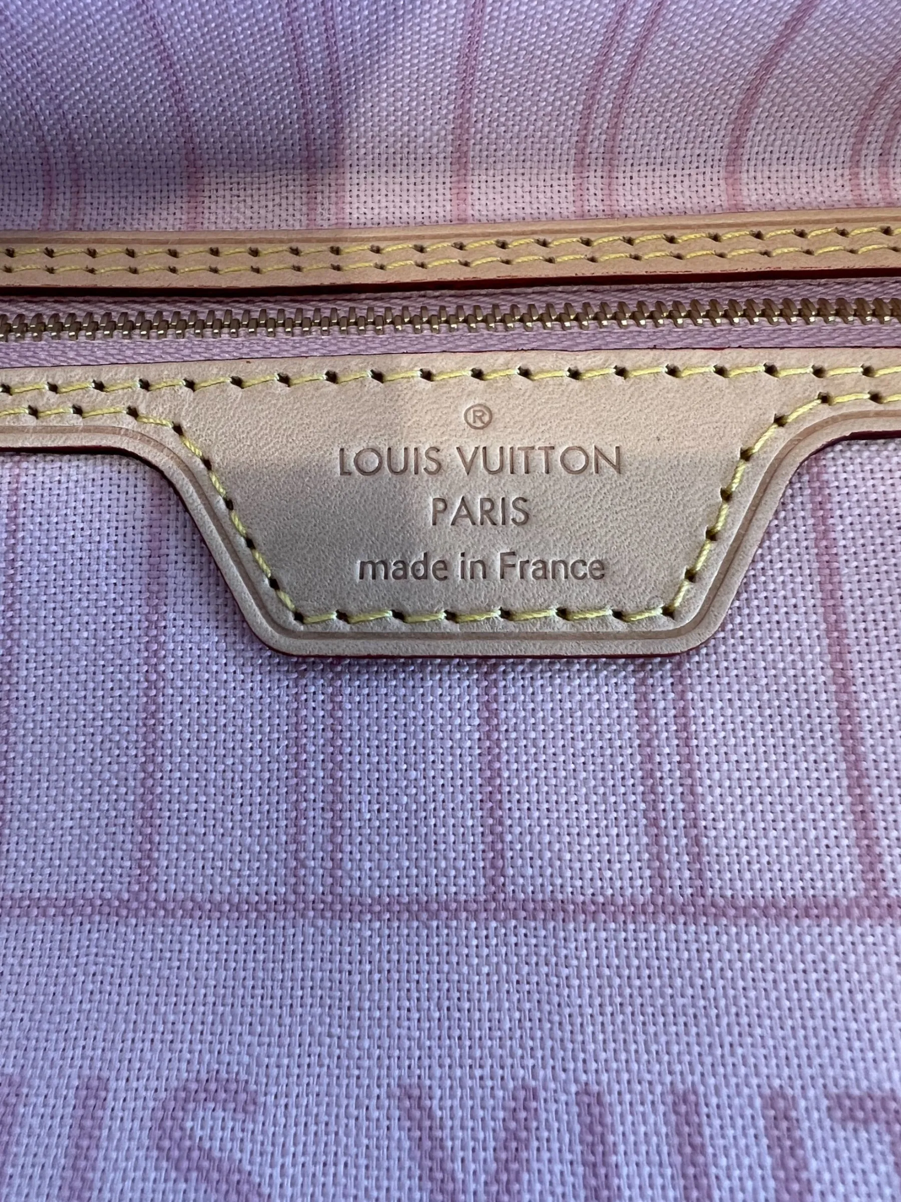 Louis Vuitton Damier Azur Canvas & Leather Neverfull MM