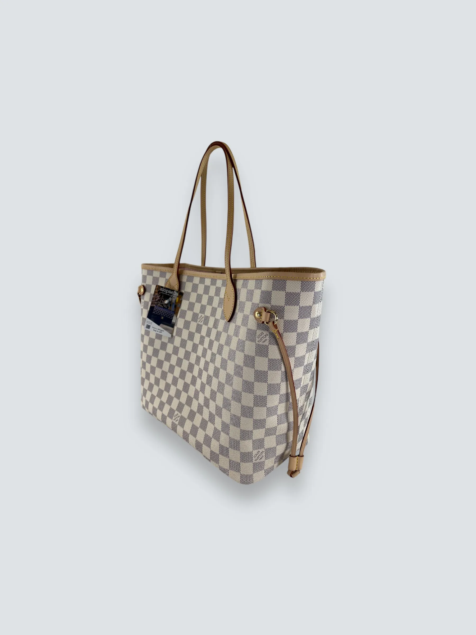 Louis Vuitton Damier Azur Canvas & Leather Neverfull MM