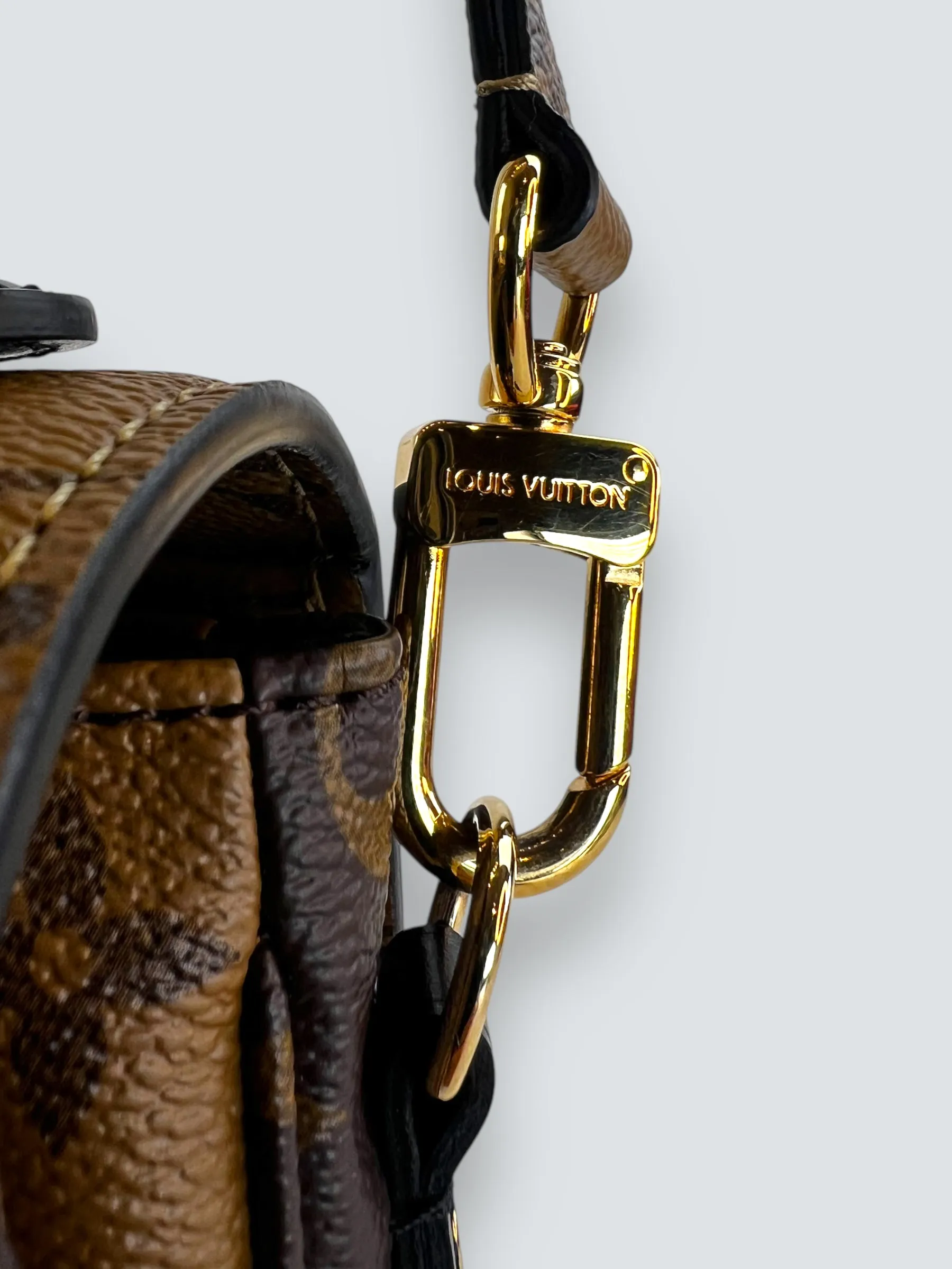 Louis Vuitton Monogram & Reverse Monogram Canvas Pochette Metis