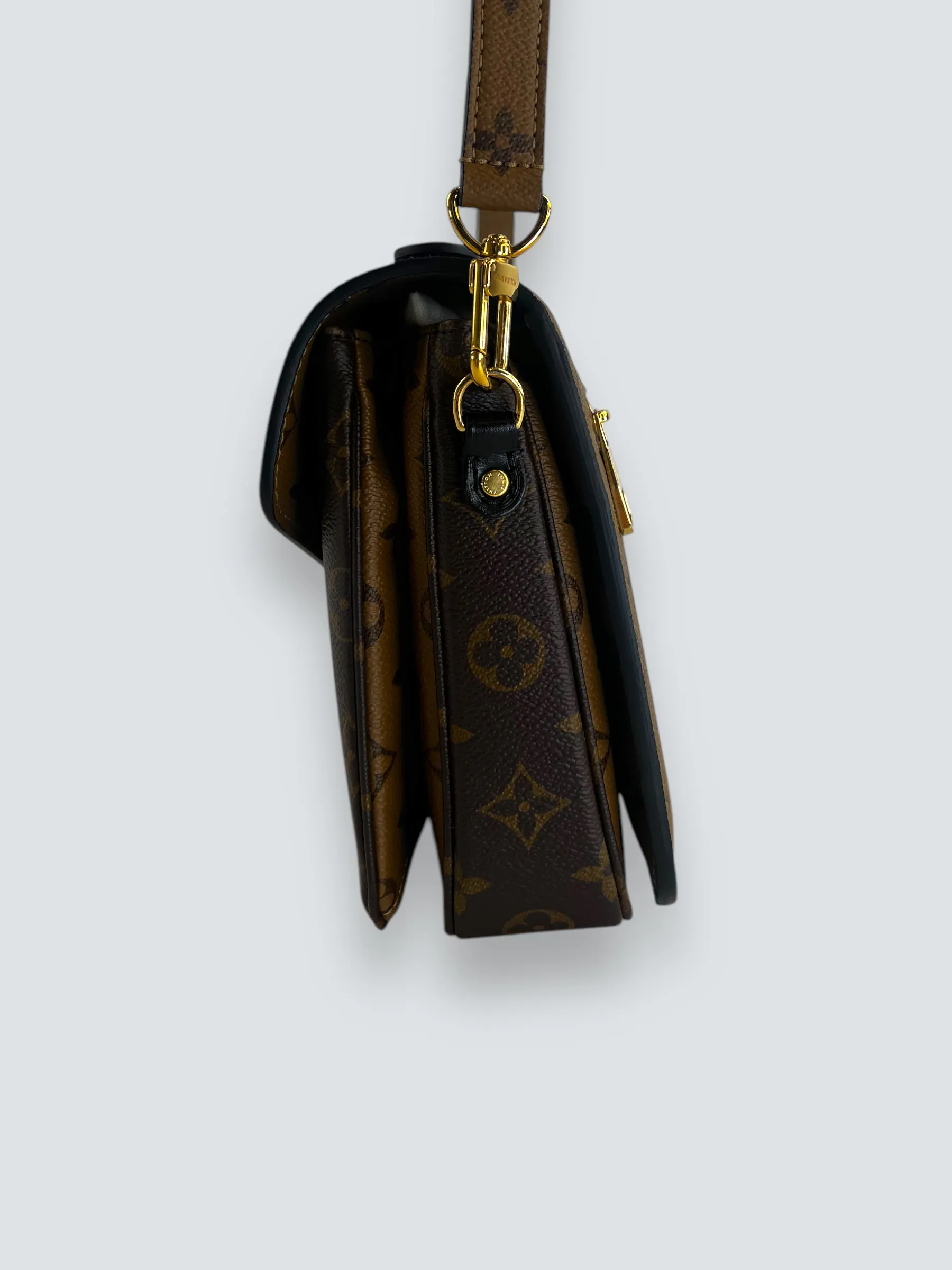 Louis Vuitton Monogram & Reverse Monogram Canvas Pochette Metis