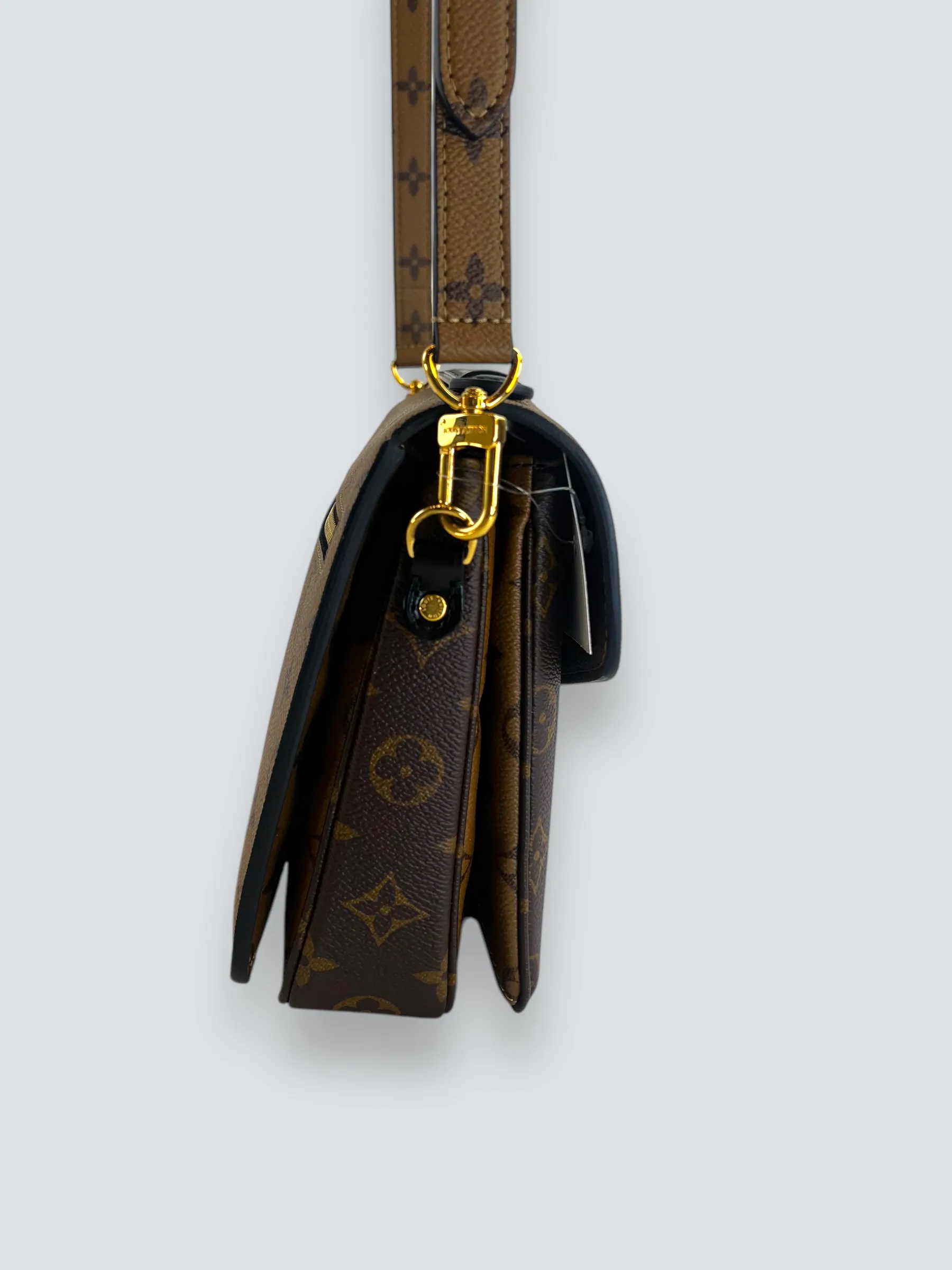 Louis Vuitton Monogram & Reverse Monogram Canvas Pochette Metis