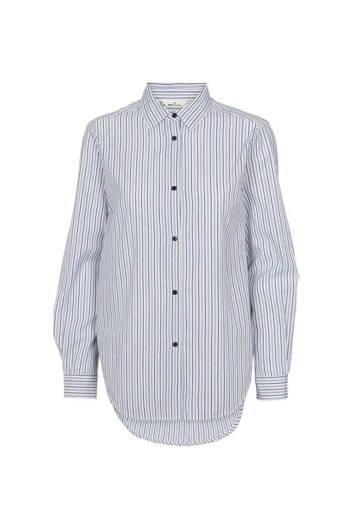 Lula Shirt - Bright white / Asleigh blue / sky captain