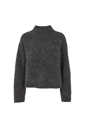 Magna H. Neck - Dark Grey Mel.