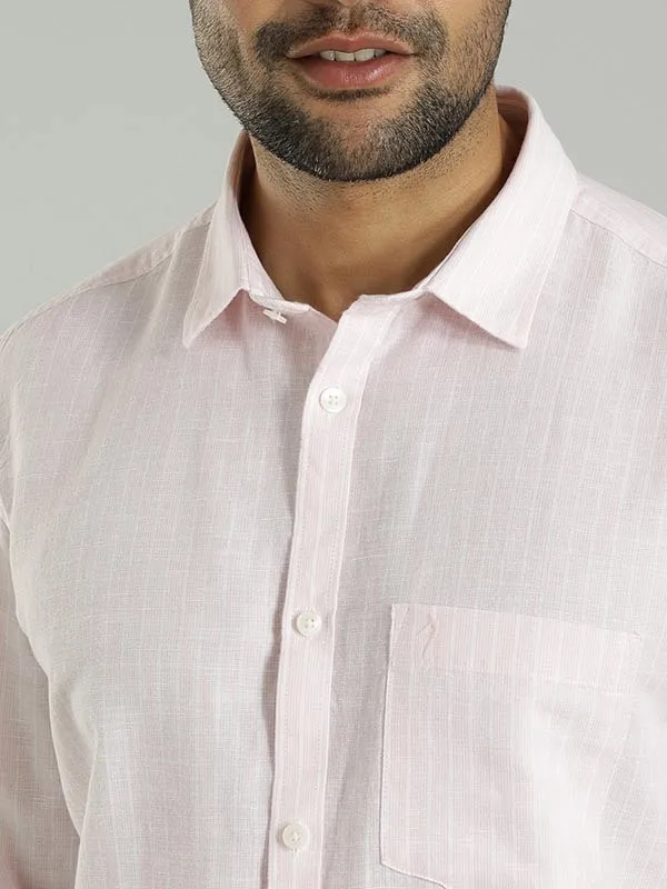Men Striped Full Sleeve Cotton Blend Shirt