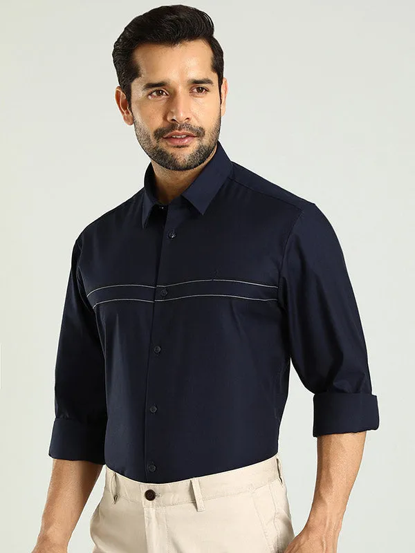 Men Striped Full Sleeve Cotton Shirt