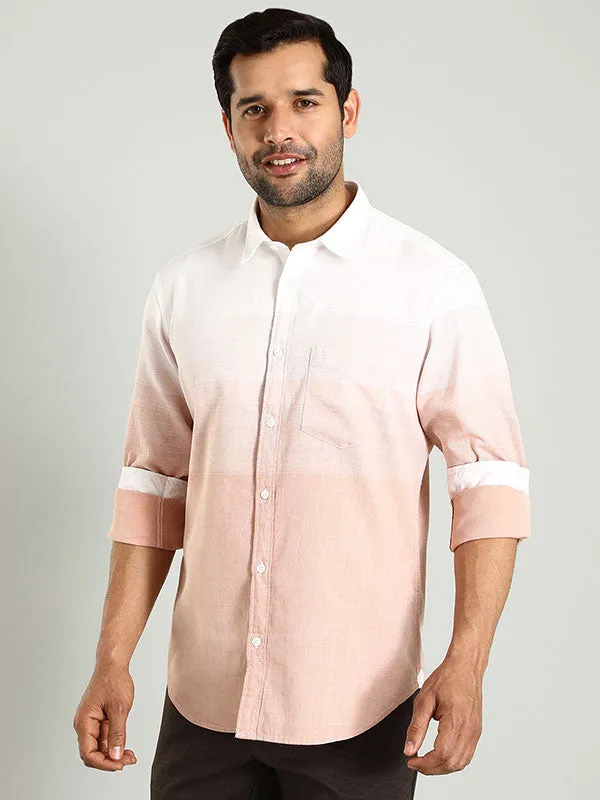 Men Striped Full Sleeve Cotton Shirt