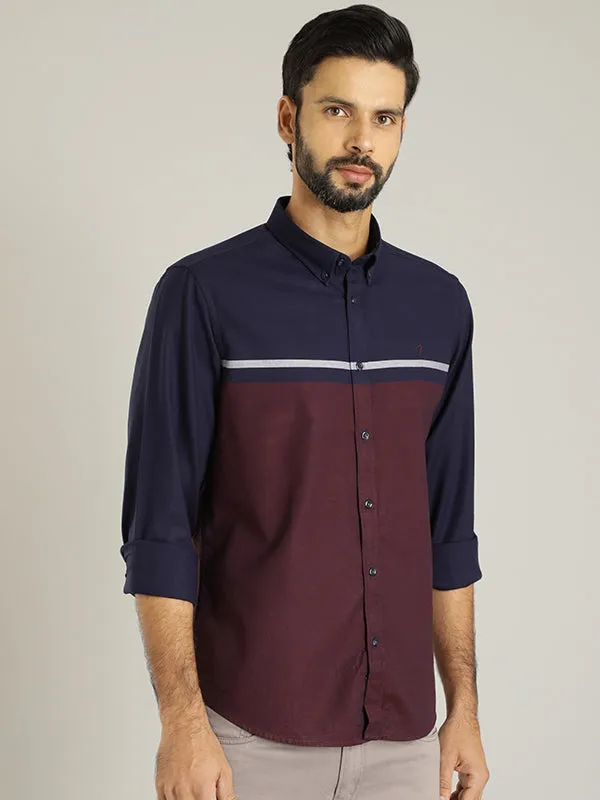 Men Striped Full Sleeve Cotton Shirt