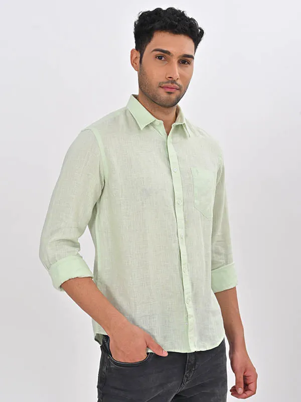 Men Striped Full Sleeve Cotton Shirt