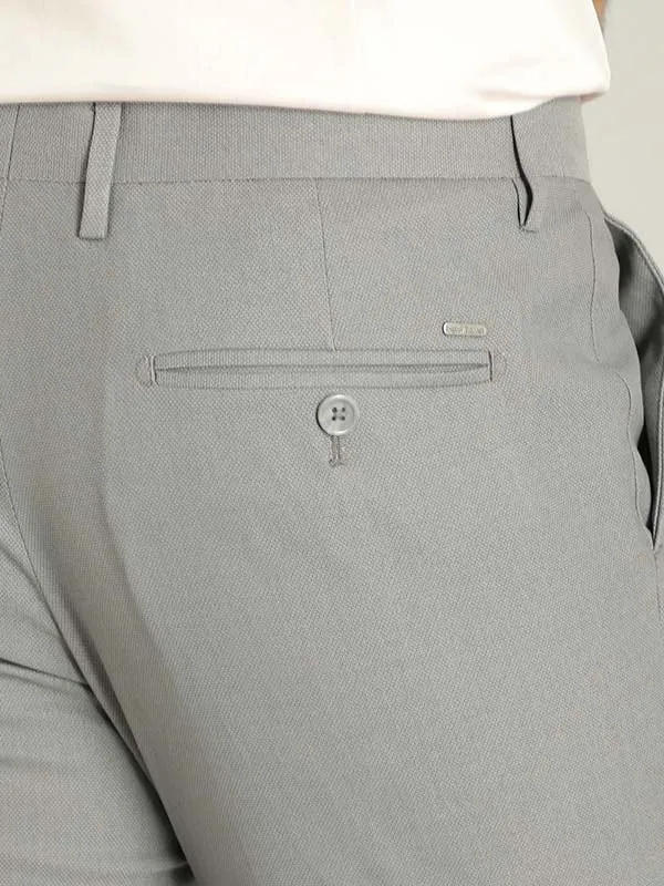 Men Urban Fit Polyester Blend Trouser