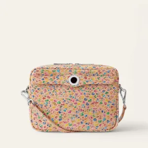 Millie Crossbody | Confetti with Silver hardware