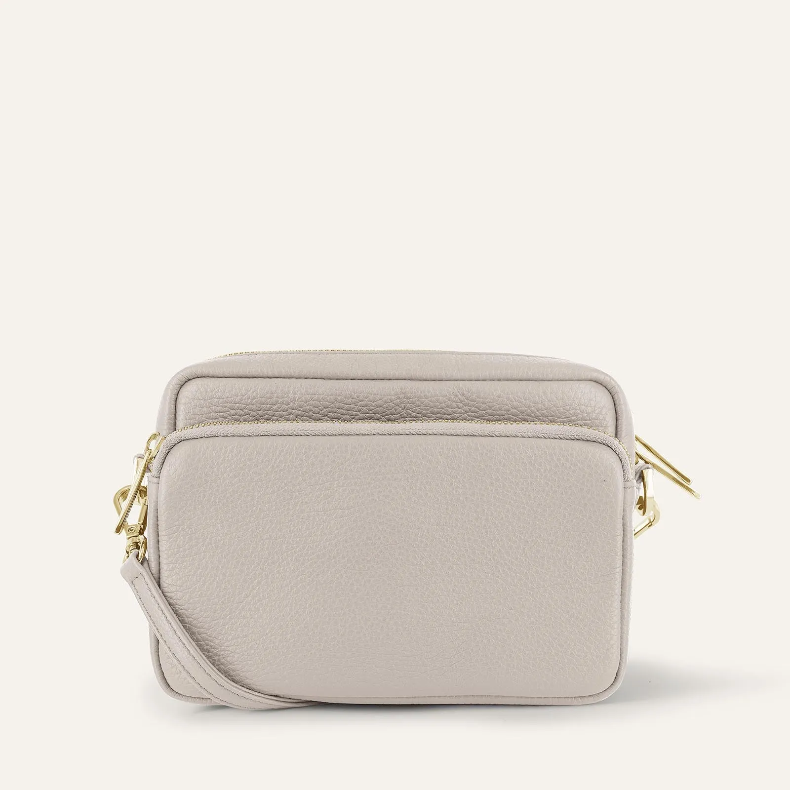 Millie Crossbody | Porcelain with Gold hardware