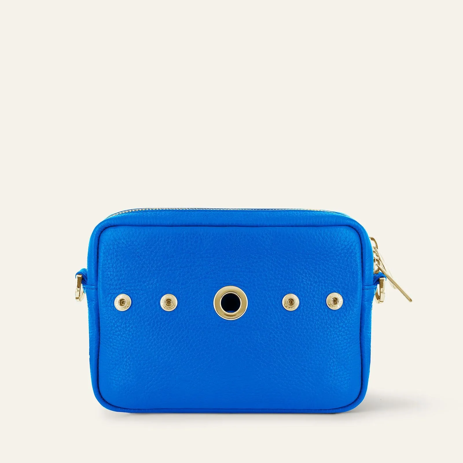 Millie Crossbody | Sapphire with Gold hardware