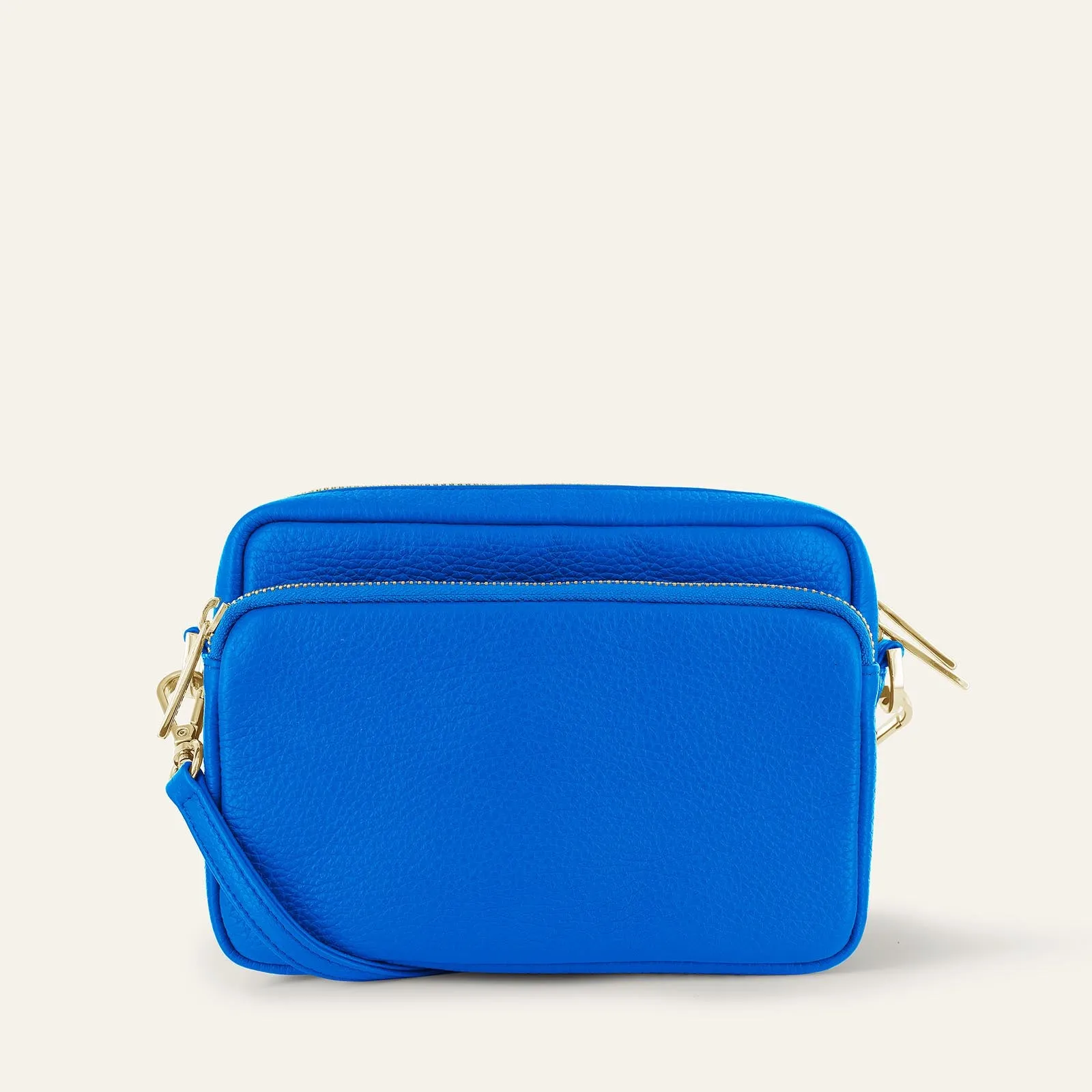 Millie Crossbody | Sapphire with Gold hardware
