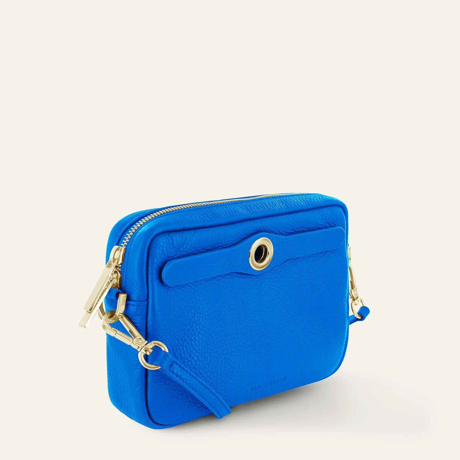 Millie Crossbody | Sapphire with Gold hardware