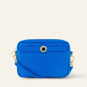 Millie Crossbody | Sapphire with Gold hardware
