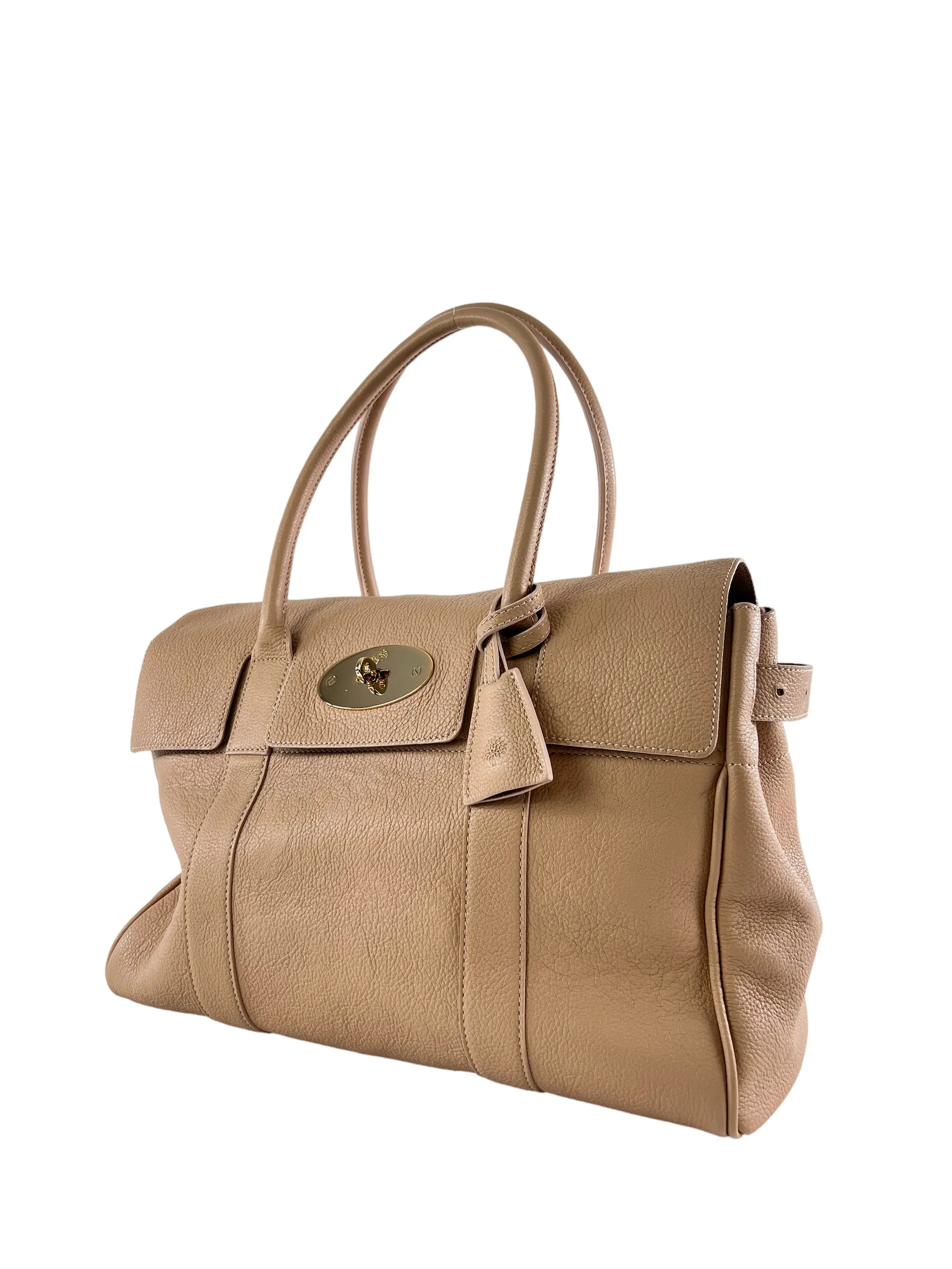 Mulberry Nude / Blush Leather Bayswater Tote