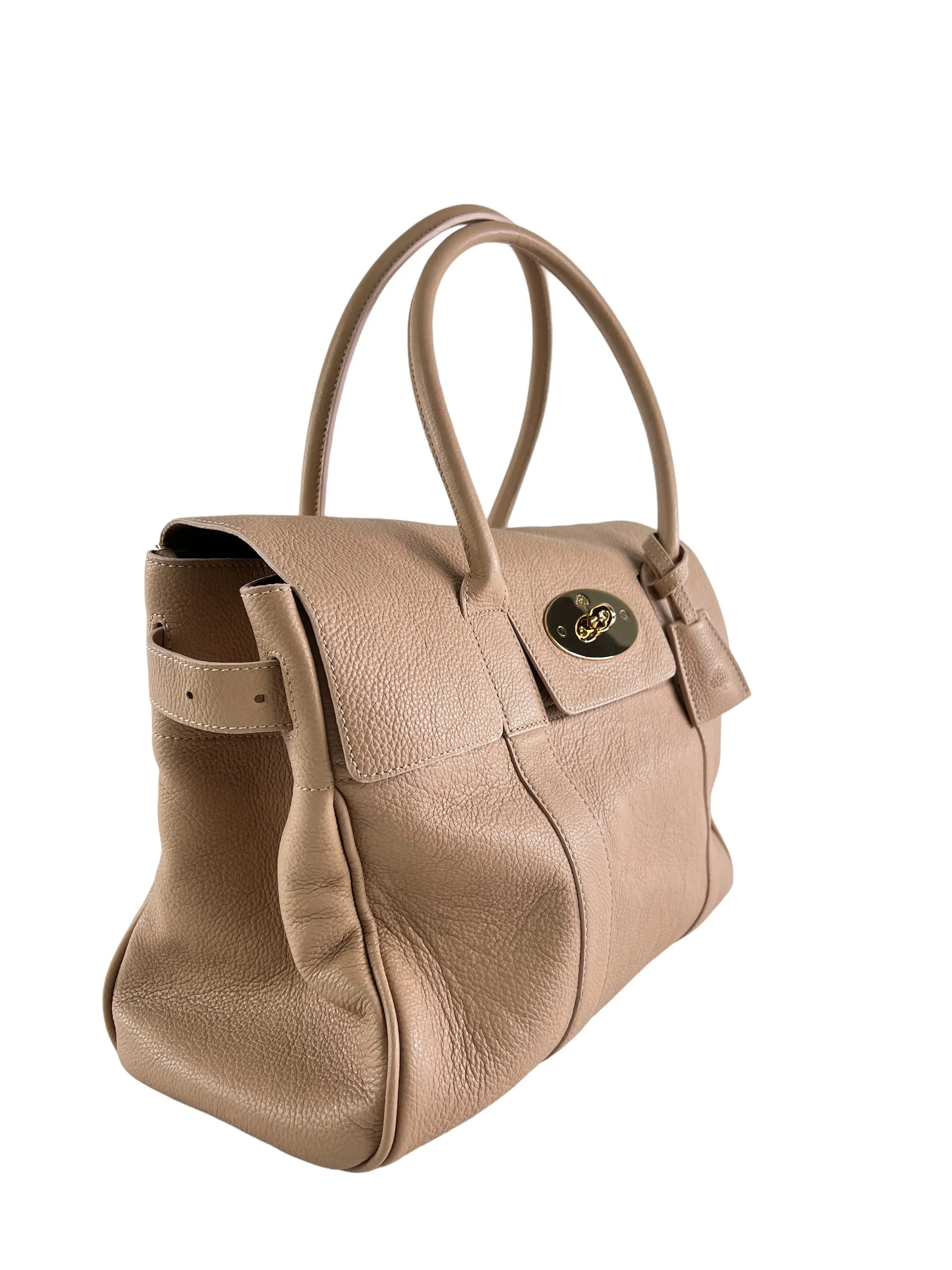 Mulberry Nude / Blush Leather Bayswater Tote