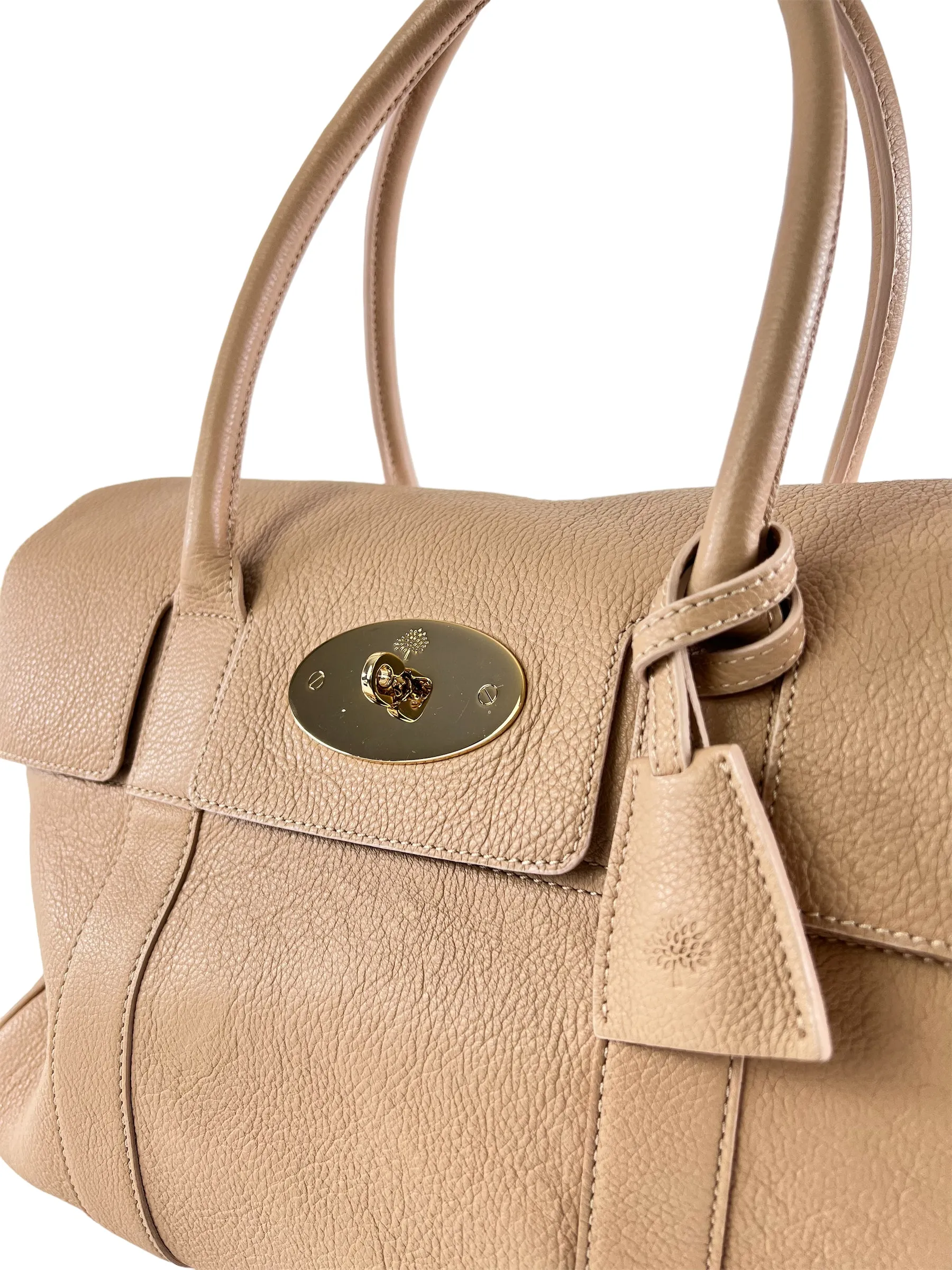 Mulberry Nude / Blush Leather Bayswater Tote