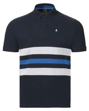 Musto Mens Original Striped Short Sleeve Polo Shirt