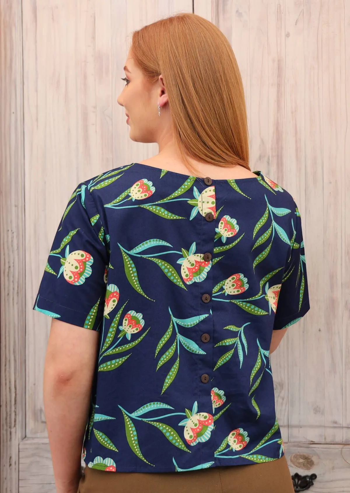 Neesha Top Midnight Reverie