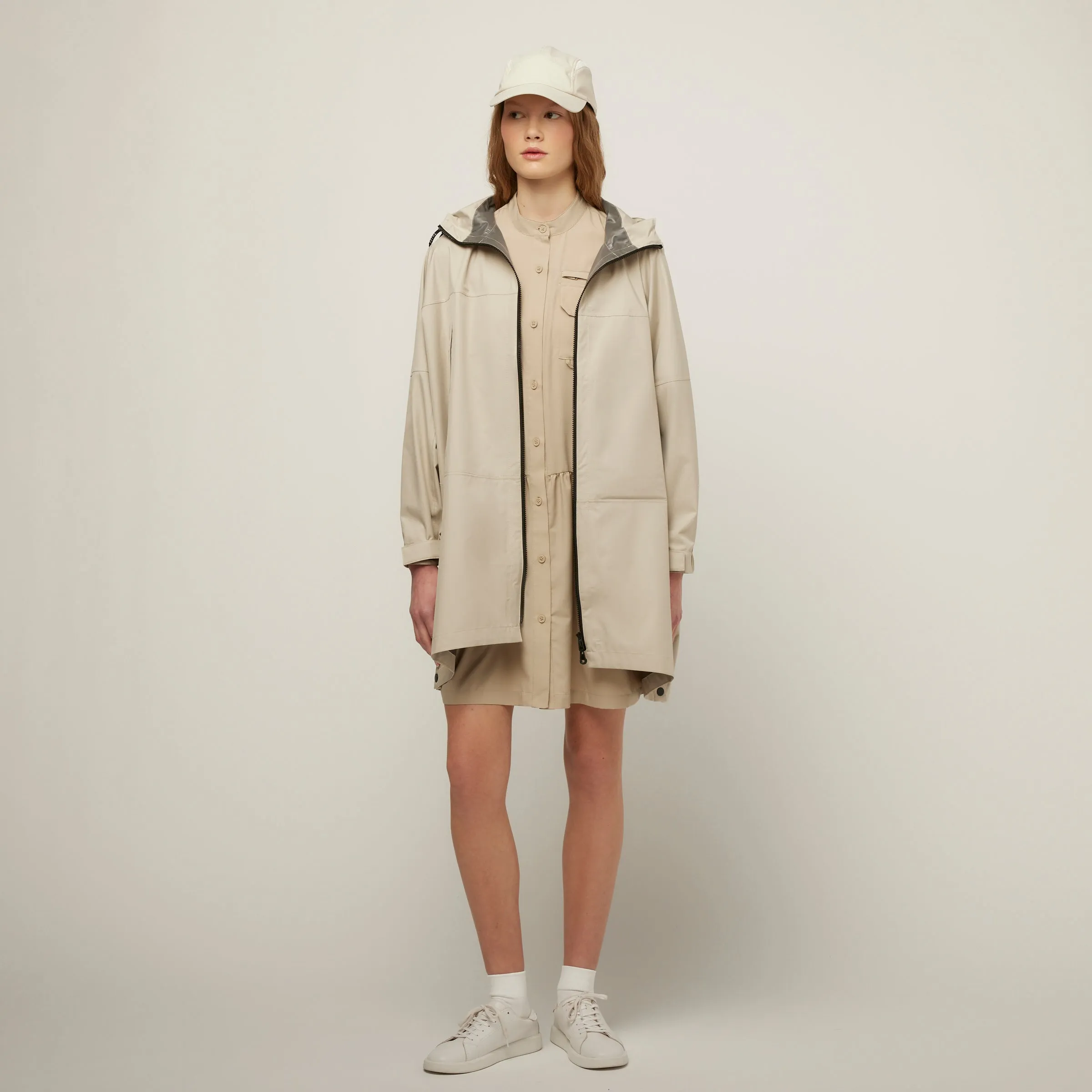 Packable Hooded Poncho