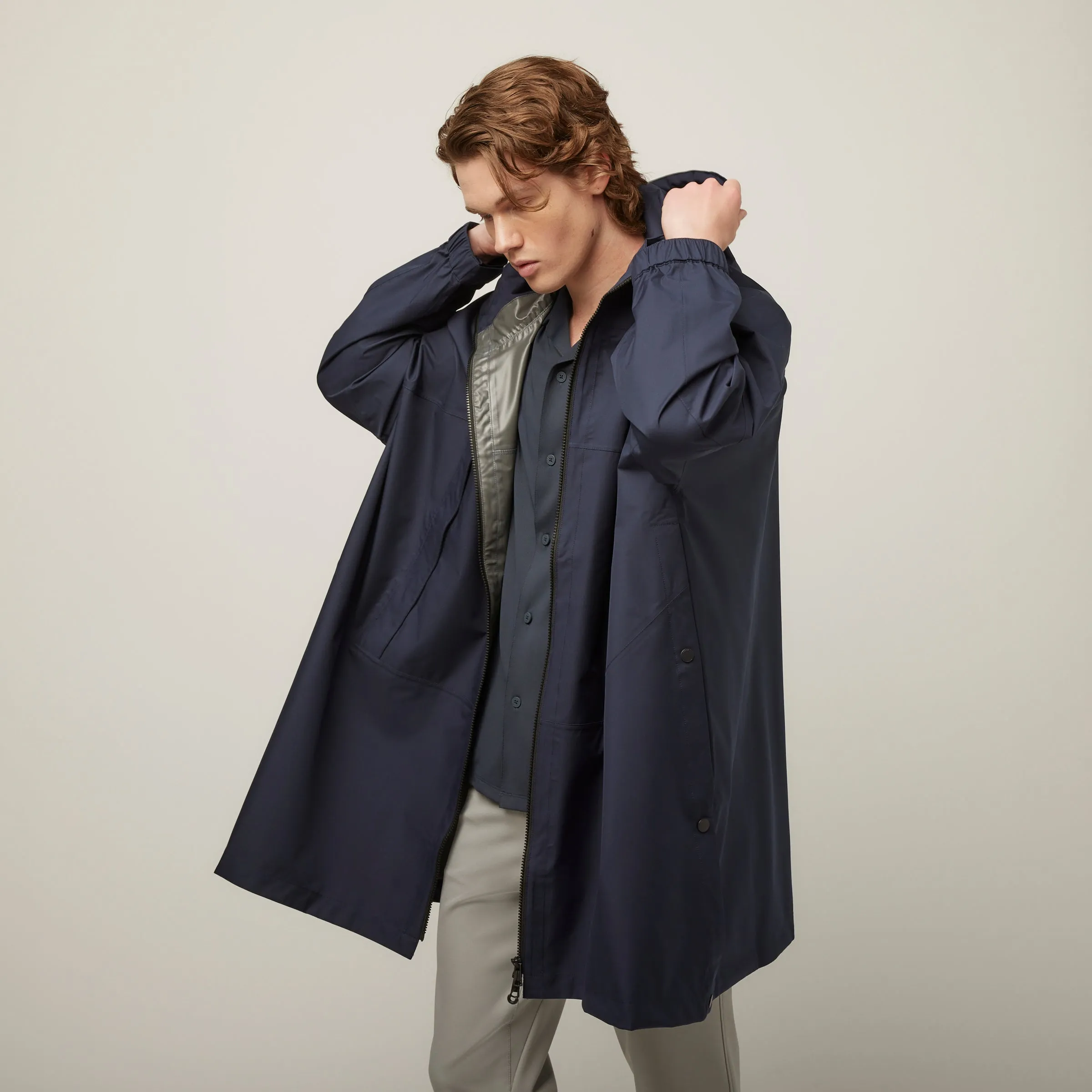 Packable Hooded Poncho
