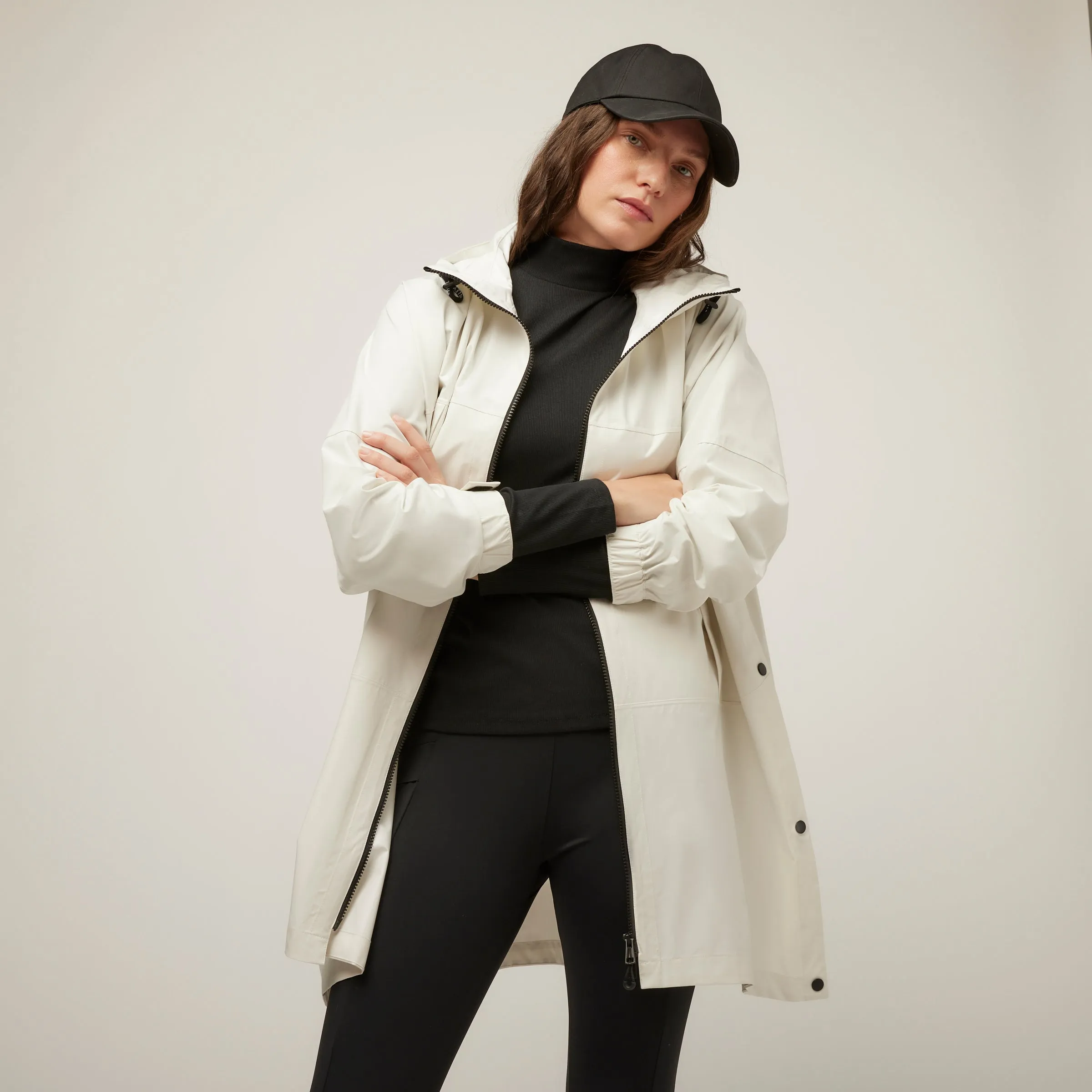 Packable Hooded Poncho