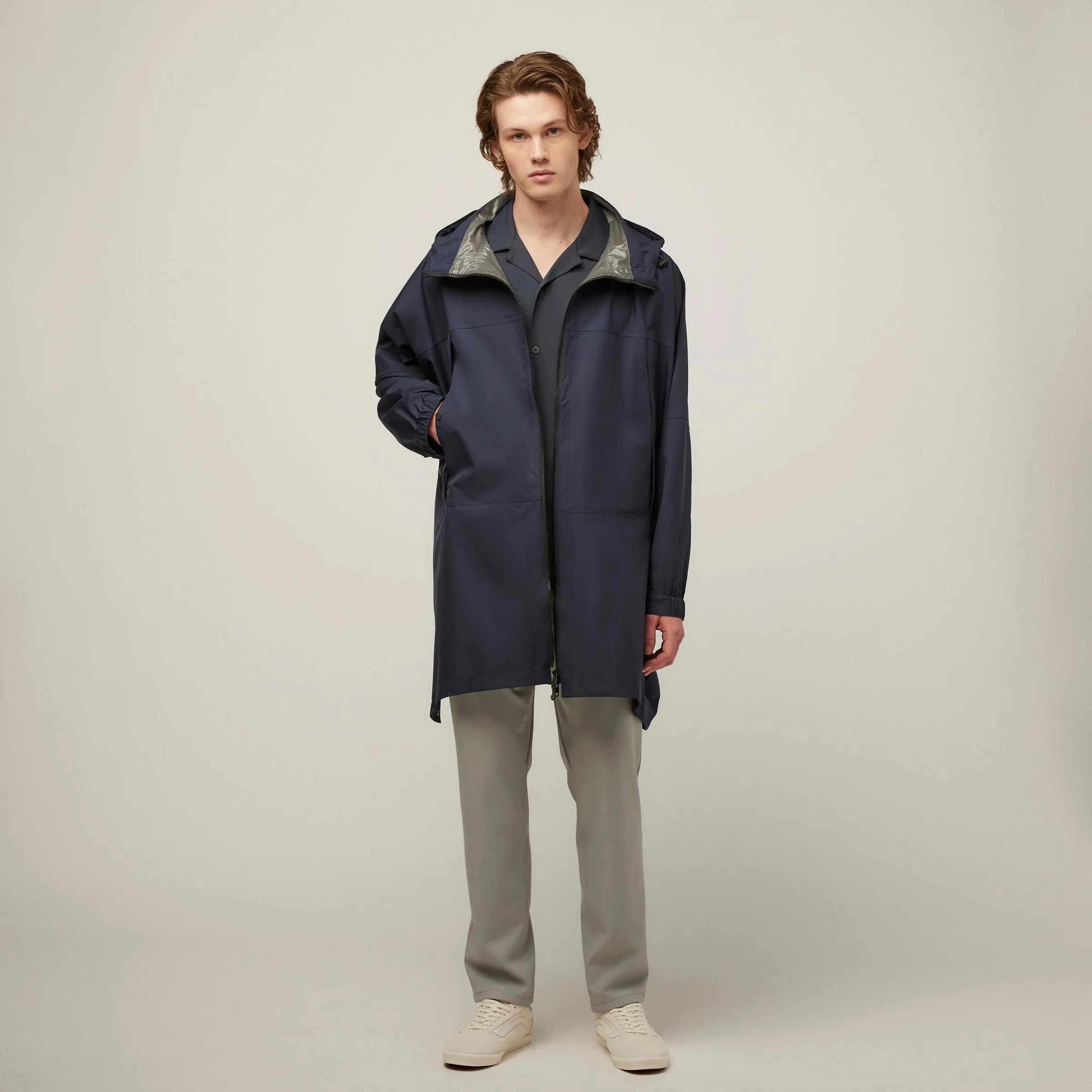Packable Hooded Poncho