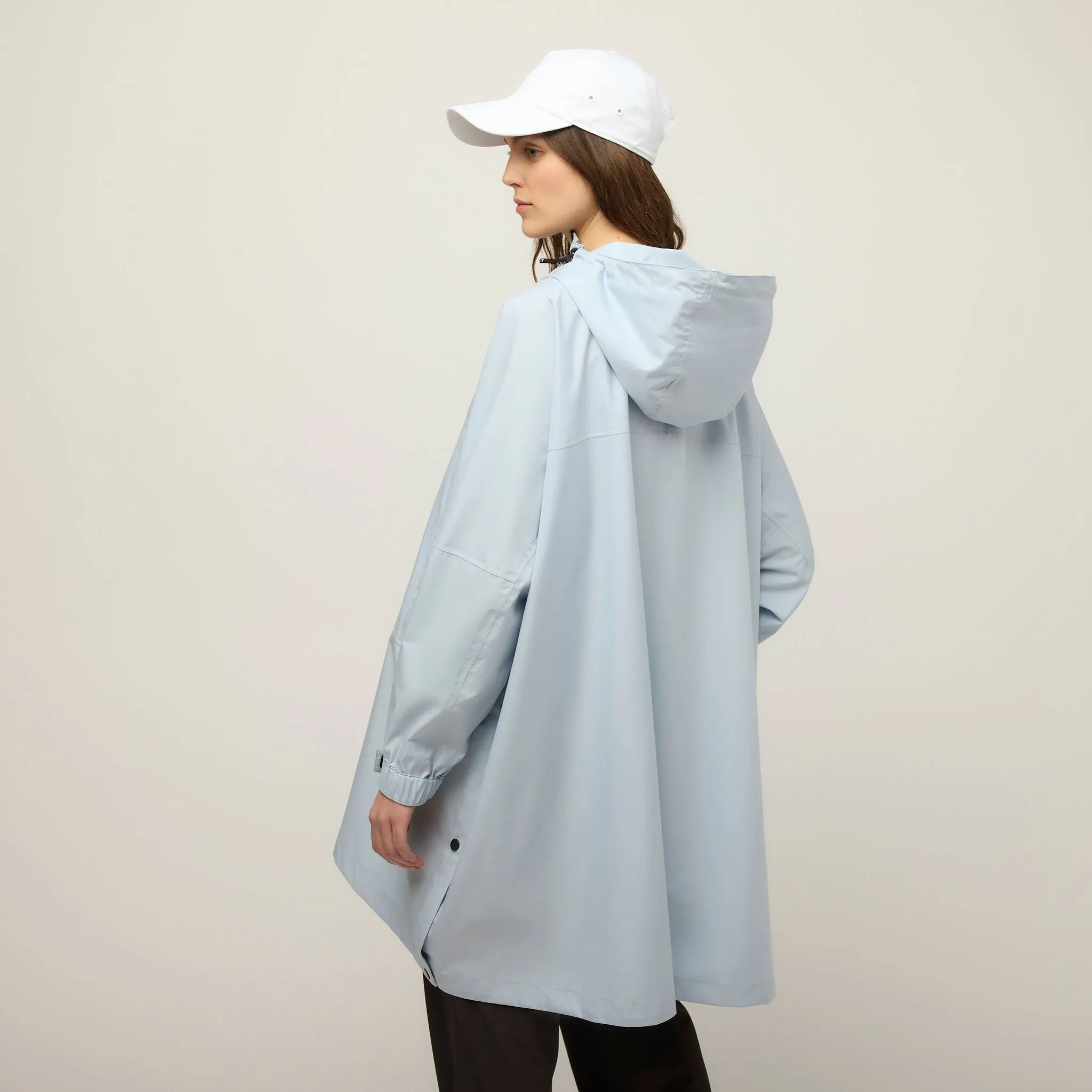 Packable Hooded Poncho