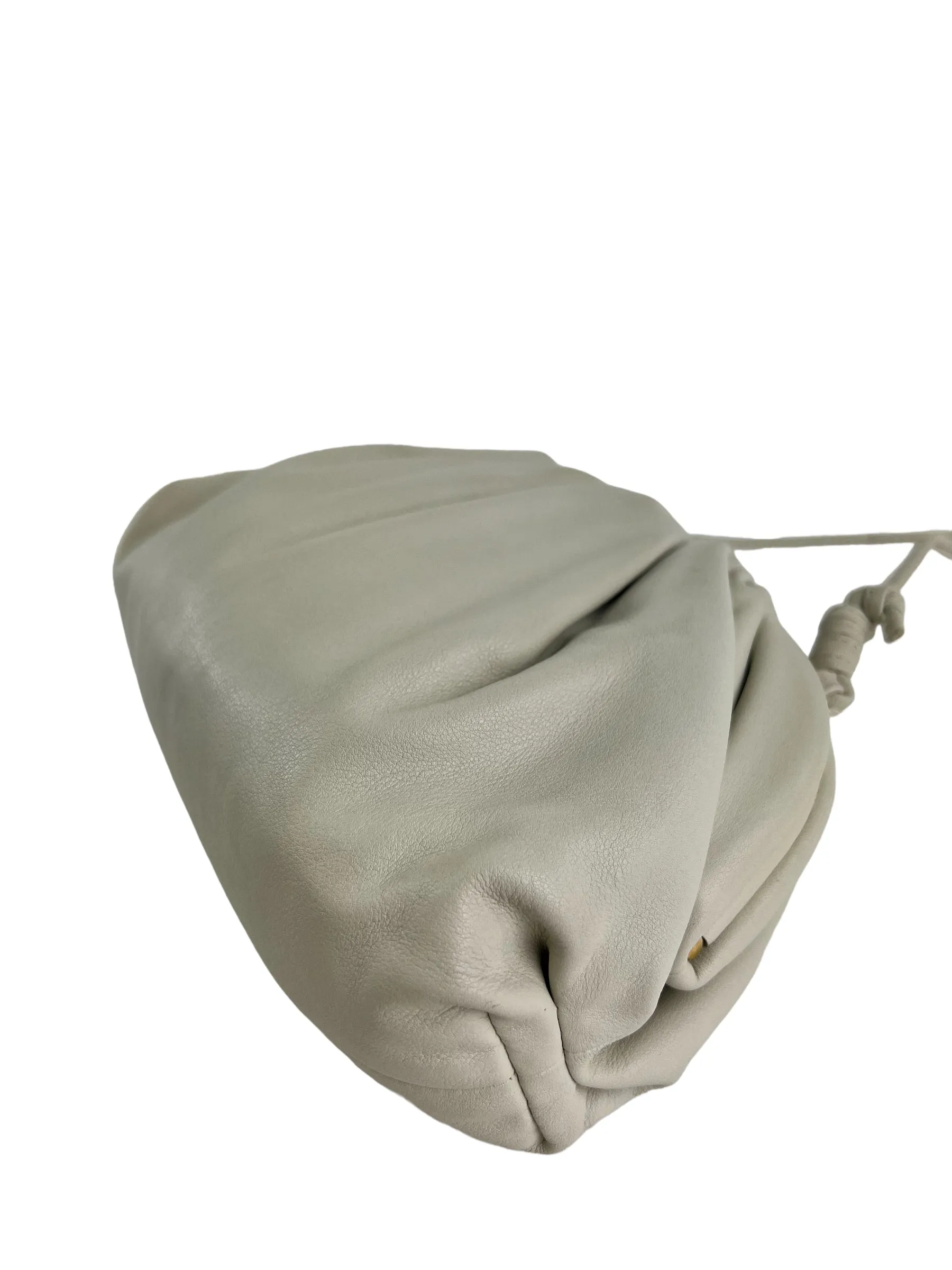 PART PAYMENT ONLY - Bottega Vendetta Off White Leather Pouch Crossbody