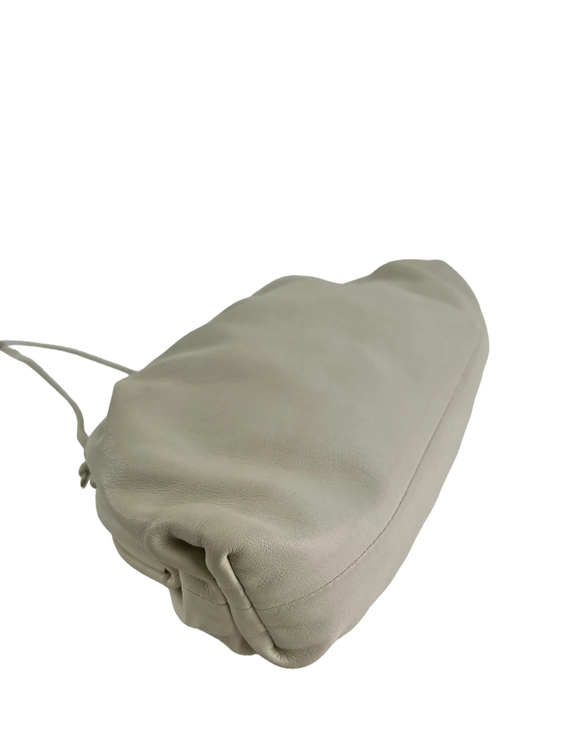 PART PAYMENT ONLY - Bottega Vendetta Off White Leather Pouch Crossbody