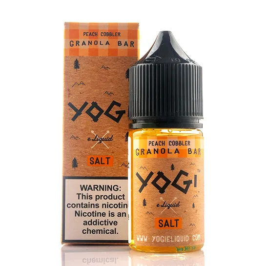Peach Cobbler Granola Bar Salt - Yogi E-Juice