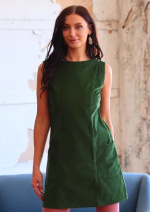 Polly Pocket Corduroy Tunic Douglas Fir