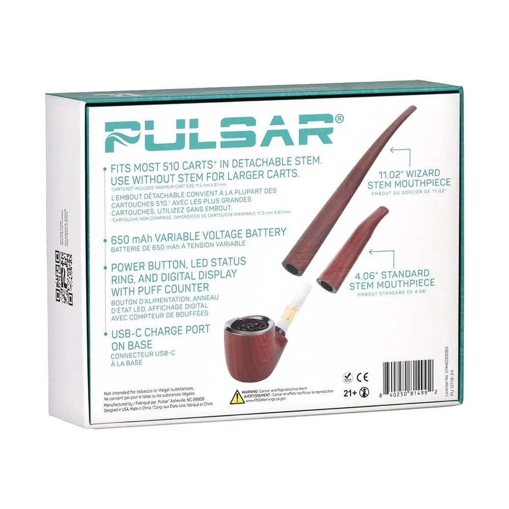 Pulsar DL Wizard Pipe Variable Voltage Vape