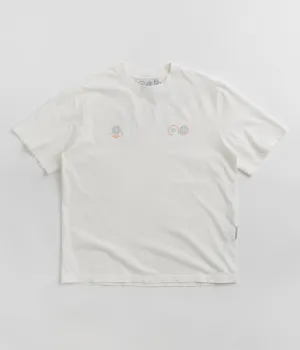 Purple Mountain Observatory Globe T-Shirt - White