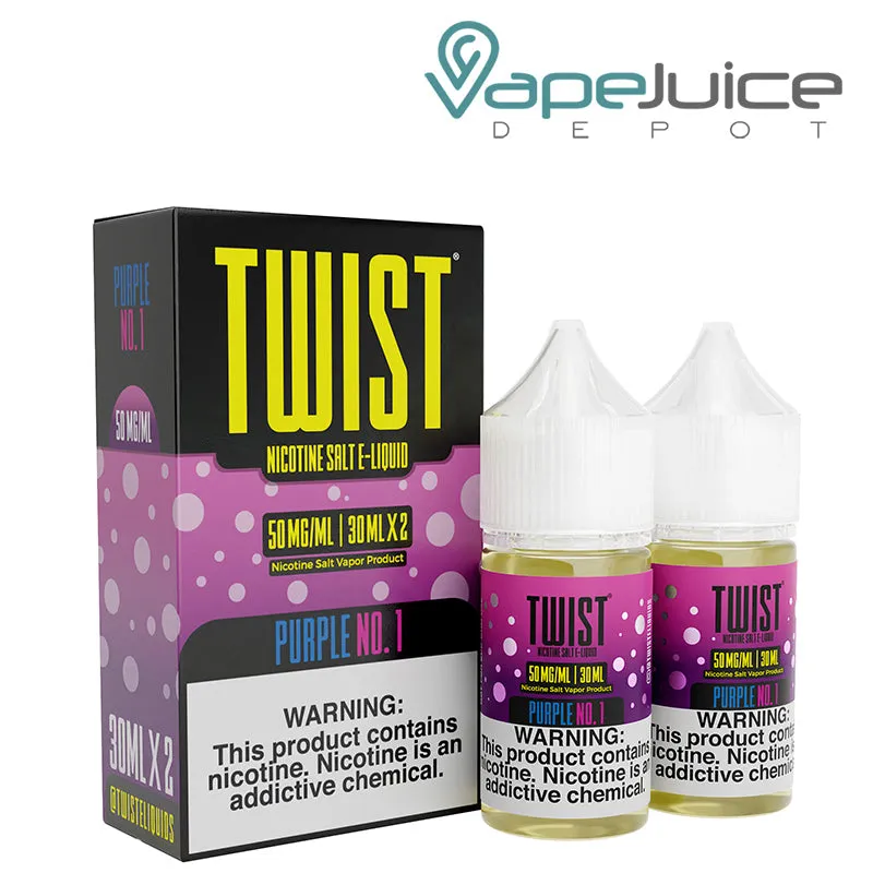 Purple No. 1 Twist Salt E-Liquid 60ml
