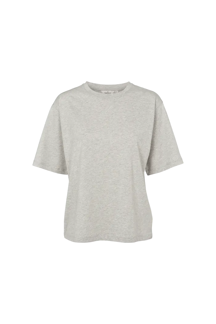 Raja Tee - Light Grey Mel.