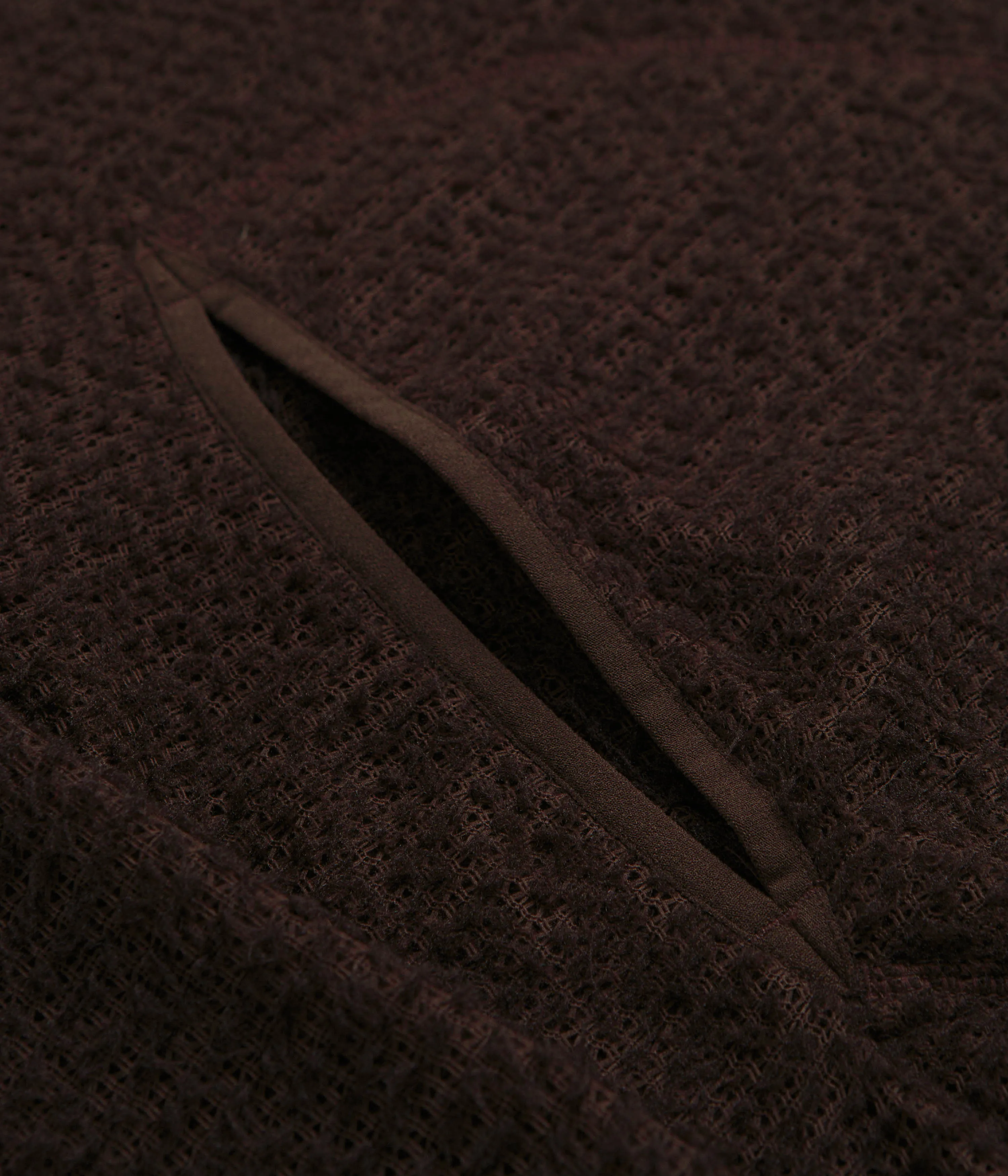 ROA Alpha Direct Half Zip Sweatshirt - Dark Brown