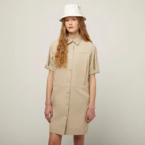 Roam Side Snap Shirt Dress