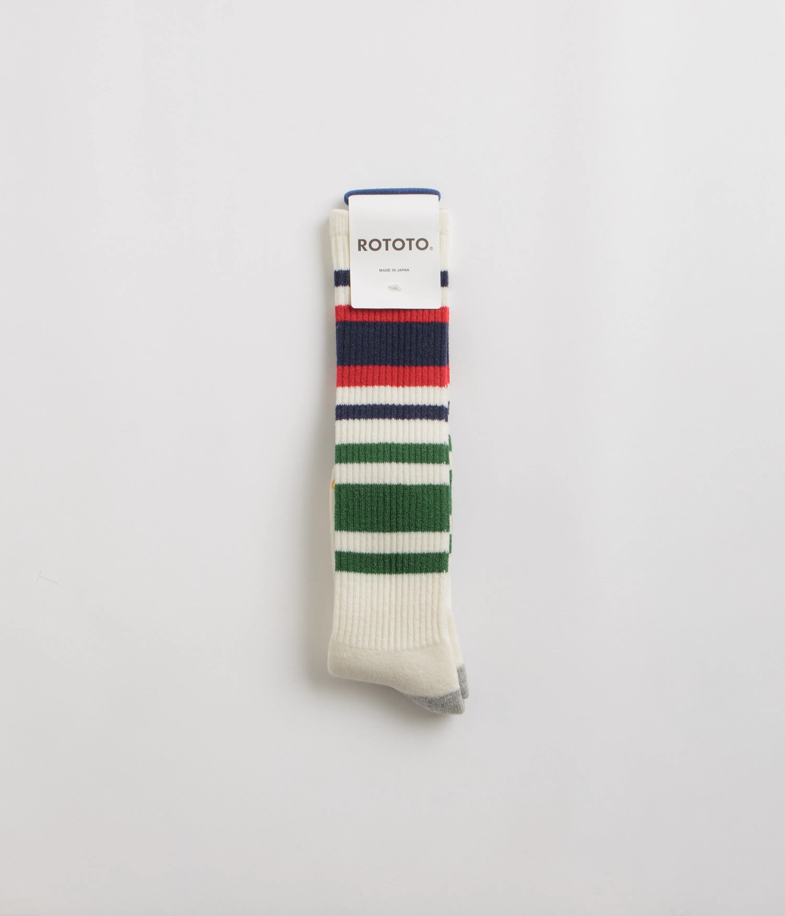 RoToTo Multi Oldschool Socks - Navy / Red