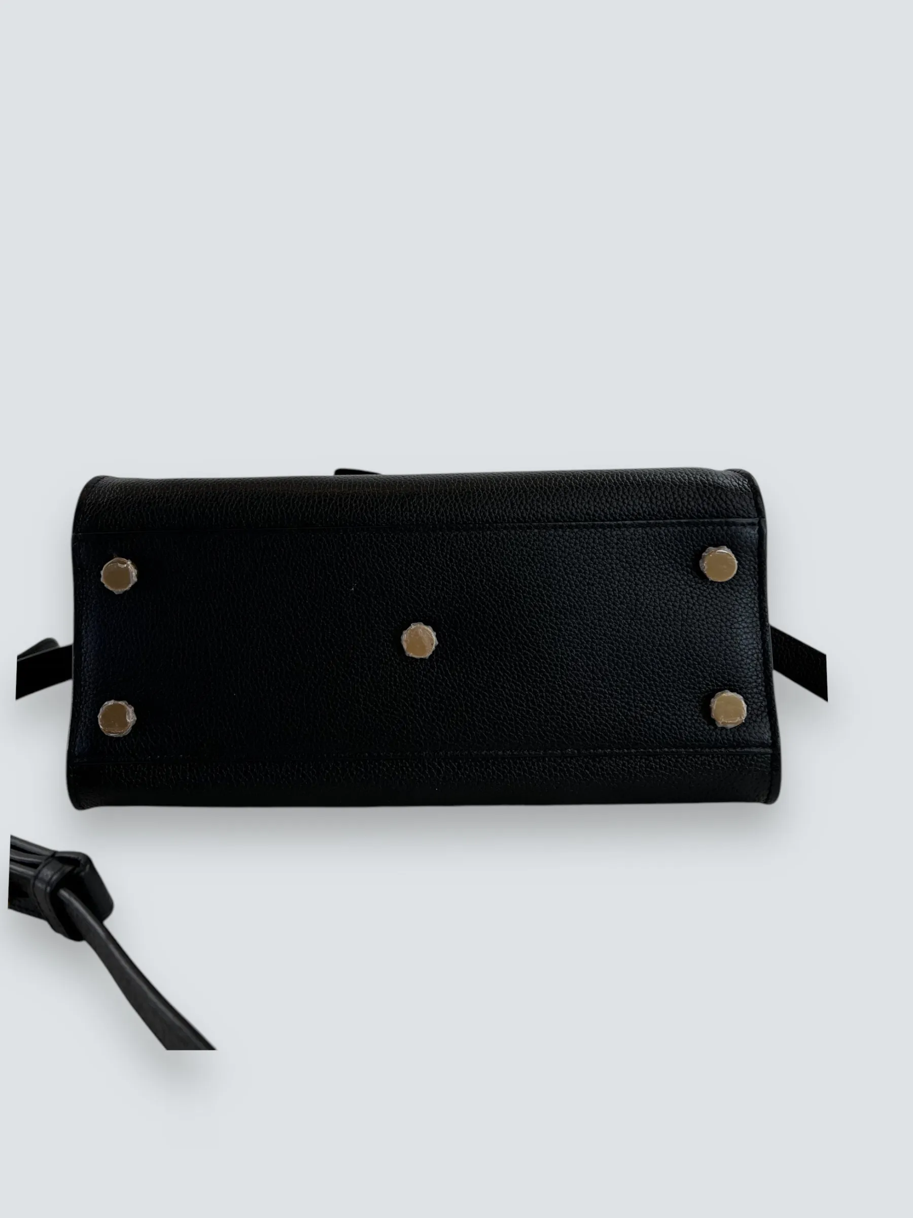 Saint Laurent Black Supple Grained Leather Baby Sac Du Jour Tote