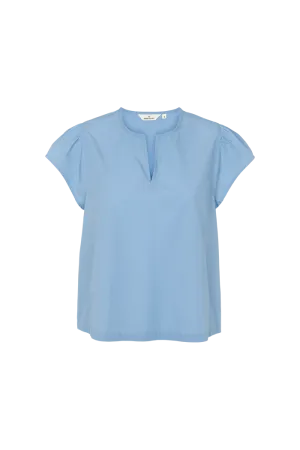 Silje SS Top - Blissful Blue