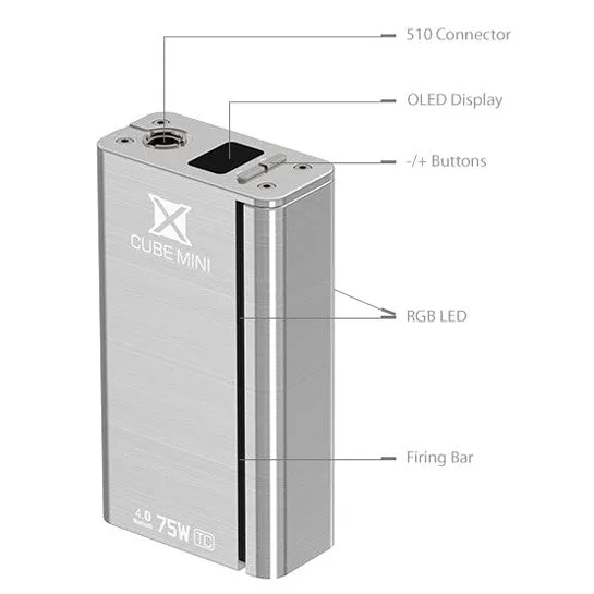 Smok X Cube Mini 75W Bluetooth Box Mod