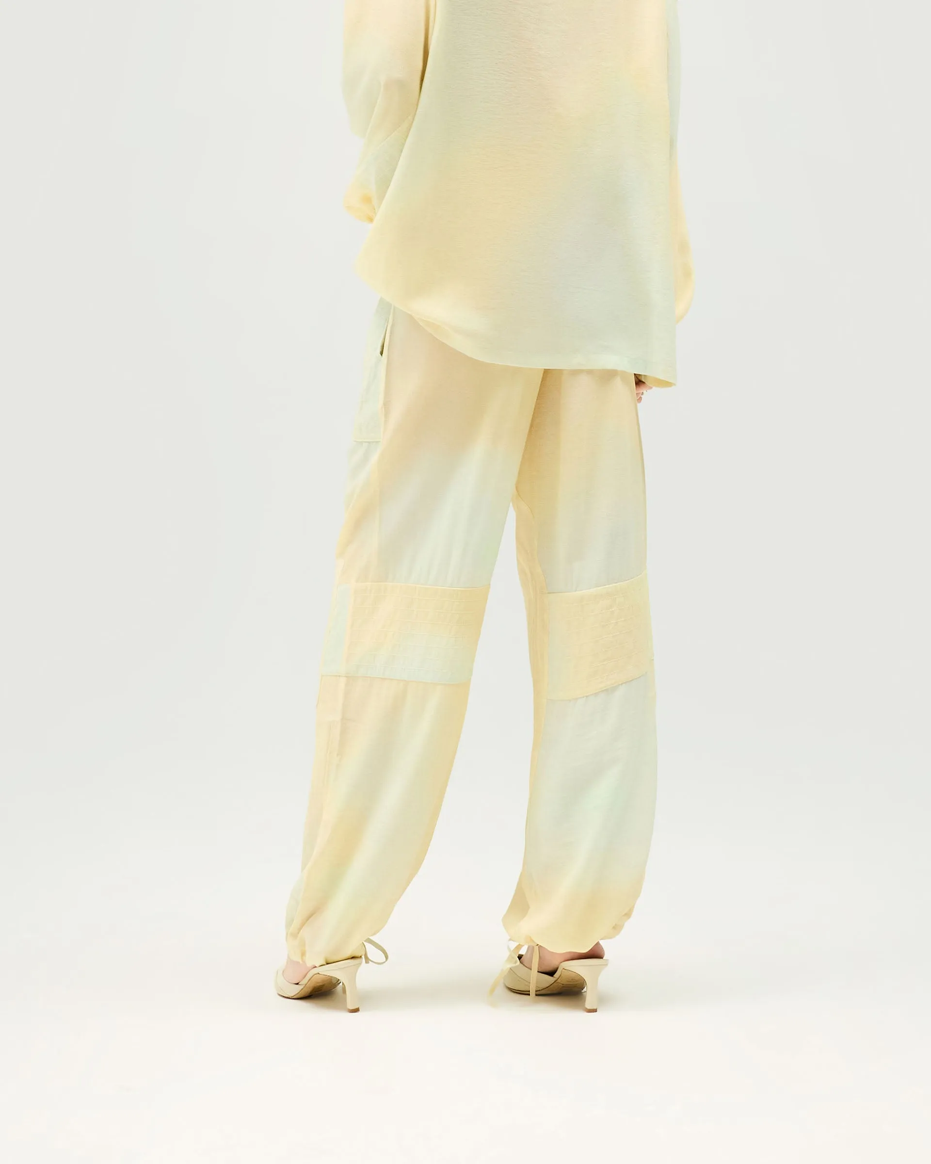 Storm Tracksuit Bottom - Storm Print Natural