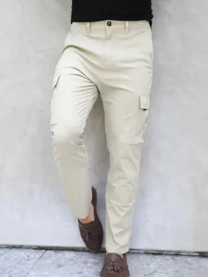 Straight Leg Cargo - Sand