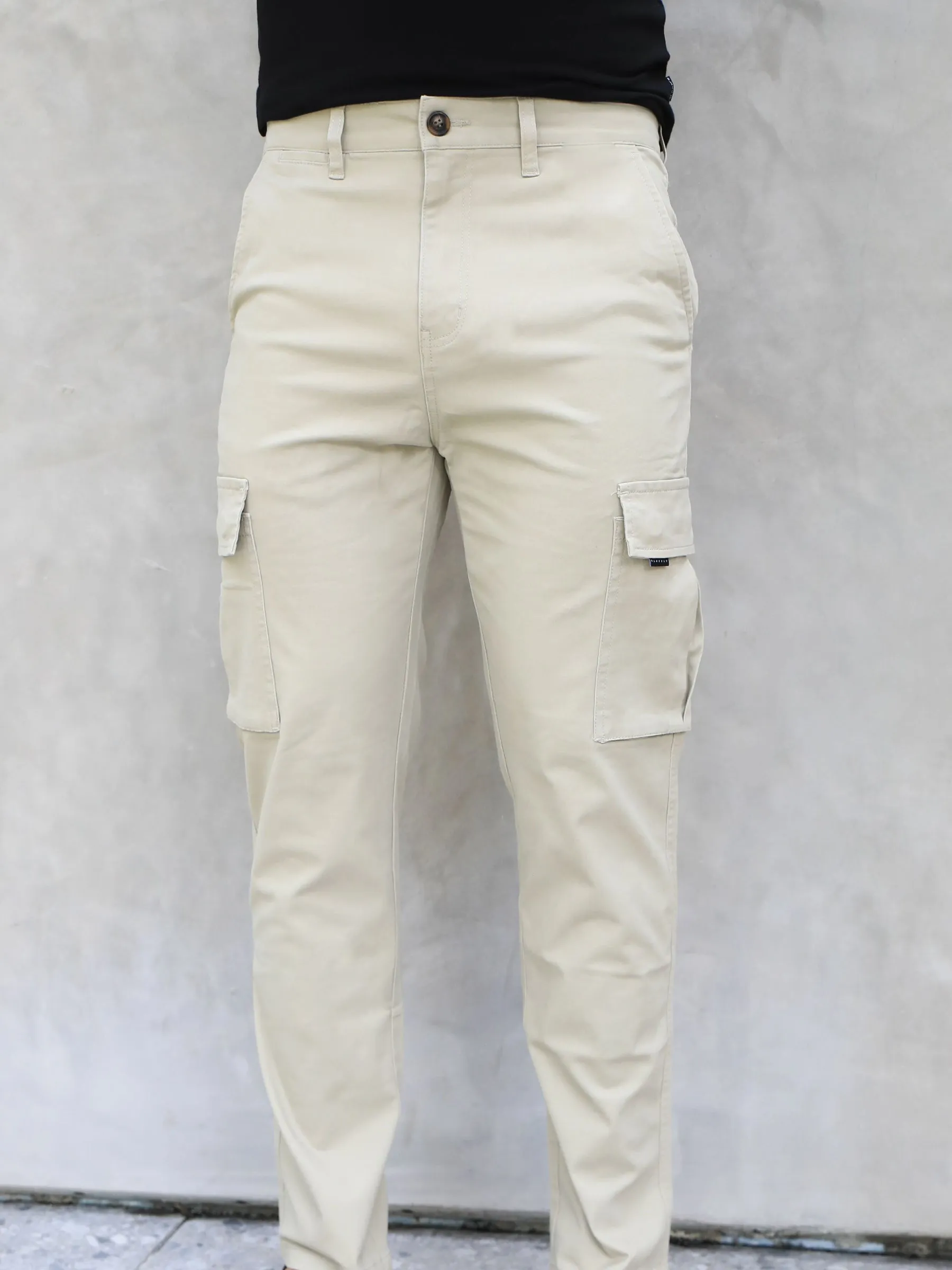 Straight Leg Cargo - Sand