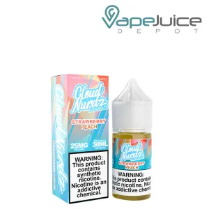 Strawberry Peach Ice TFN Salts Cloud Nurdz 30ml