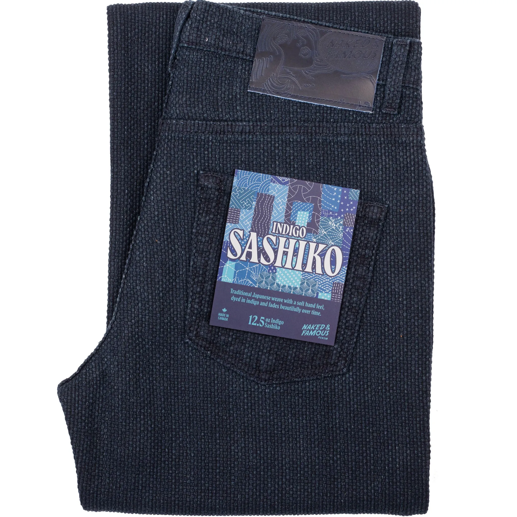 Strong  Guy - Indigo Sashiko