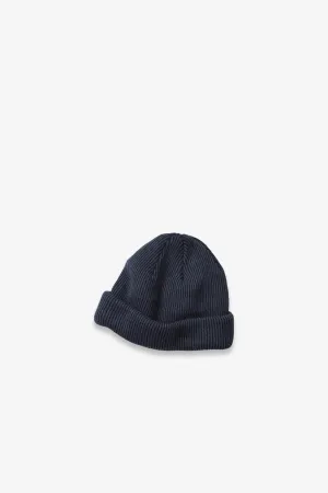 Super Soft 2Way Stripe Beanie Ink/Black